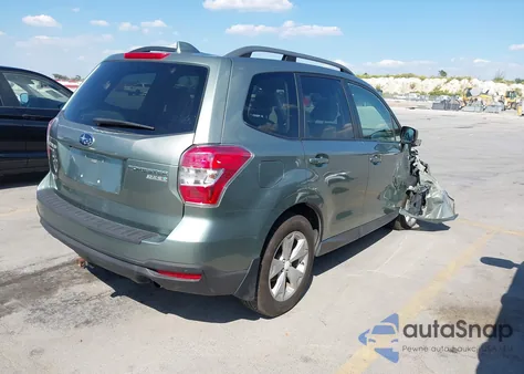 2016 Subaru Forester 2.5I Premium из США, поврежденный, VIN JF2SJAFC1GH428282